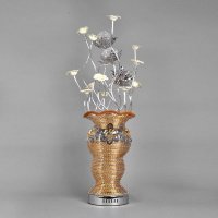 高档陶瓷LED落地灯创意铝花瓶灯简约宜家个性装饰灯具YG-6212