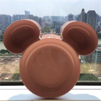 新米奇头碟-造型三格碟儿童餐盘-耐热高温树脂卡通造型碟款