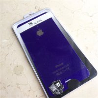 时尚精美纯色双面膜苹果手机钢化玻璃高清贴膜