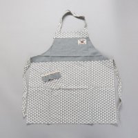 双层防水围裙	棉麻布