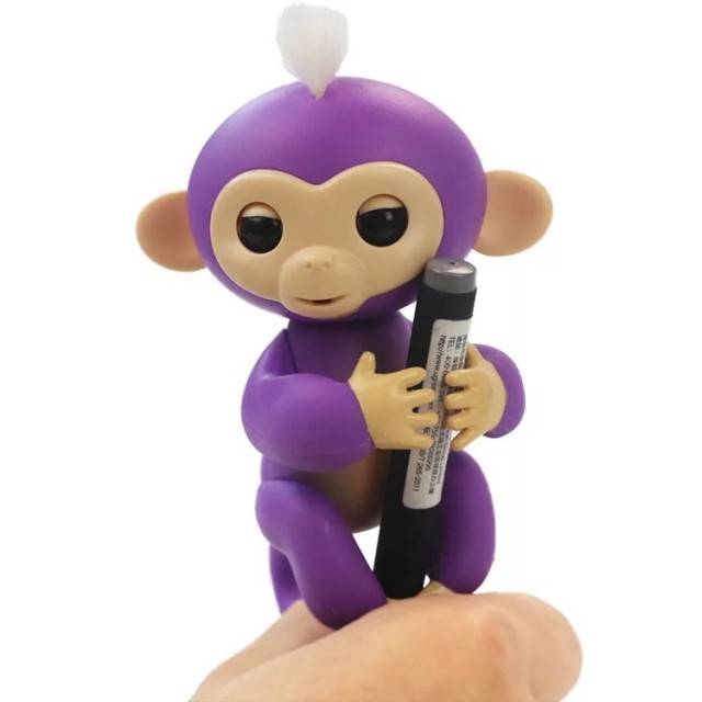 Fingerlings多彩手指猴子指尖猴玩具智能电动宠物宝贝猴