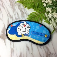 睡觉午休旅行遮光眼罩卡通文字水袋睡眠眼罩热敷眼罩冰袋冰敷眼罩