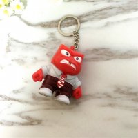 时尚创意可爱卡通立体造型情侣钥匙扣小挂件钥匙圈