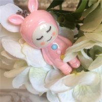 时尚创意可爱卡通立体造型情侣钥匙扣小挂件钥匙圈
