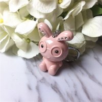 时尚创意可爱卡通立体造型情侣钥匙扣小挂件钥匙圈