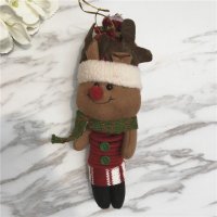 圣诞节弹簧装饰礼品公仔