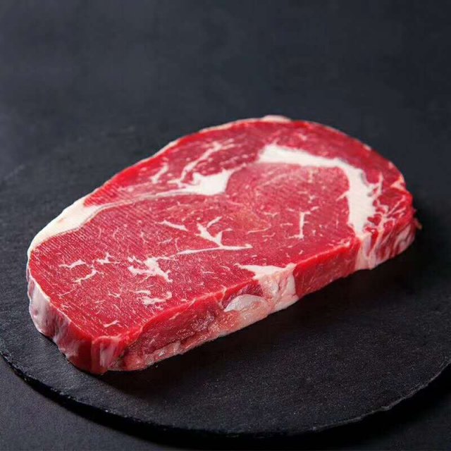 澳洲进口海鲜肉类s级谷饲眼肉澳洲眼肉牛排8块(正负10克)