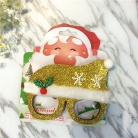 创意圣诞节圣诞老人眼镜框