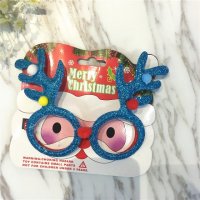 创意圣诞节圣诞老人眼镜框