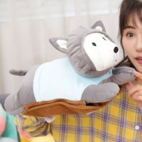 双插手毛绒玩具卡通充电热水袋 安全防爆自动断电