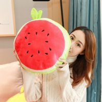 毛绒大水果电暖宝充电热水袋 安全防爆自动断电