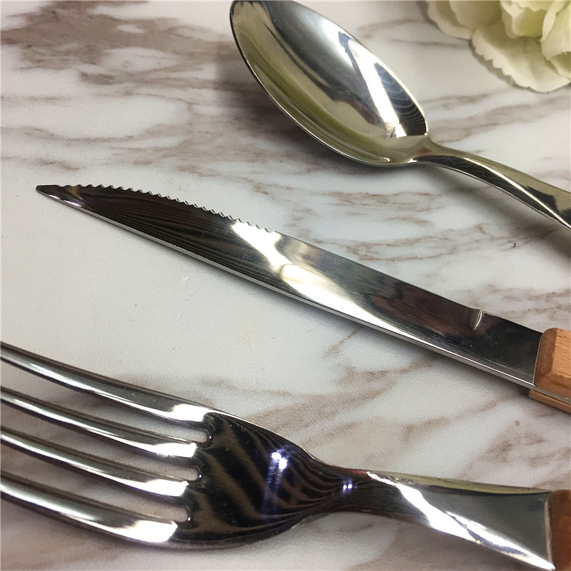 不锈钢餐具刀叉勺筷子3