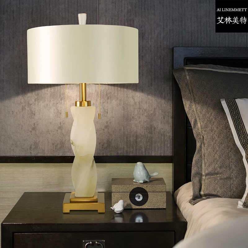中式现代简约台灯 TD-6023 客厅卧室书房台灯4