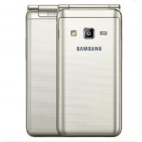 SAMSUNG三星 Galaxy Folder（SM-G1600） 金色 双卡全网通4G 翻盖手机