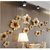 平安纳福壁饰14朵花