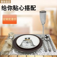北欧风动物陶瓷餐盘现代家居饰品简约工艺品摆件