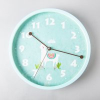 蓝色 ABS 田园创意座钟台钟 QA1210