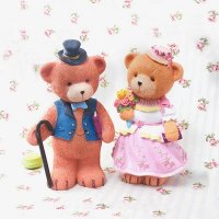 TEDDY欧洲风格可爱情侣泰迪熊创意存钱筒/储蓄罐公仔扑满对熊