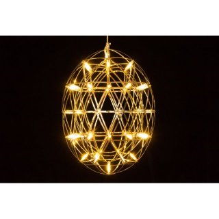 W-1001 D 椭圆形,不锈钢,火花球萤火虫满天星LED圆球吊灯
