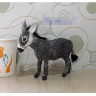 仿真动物仿真驴子 simulation donkeys size:L13*W3.5*H12cm