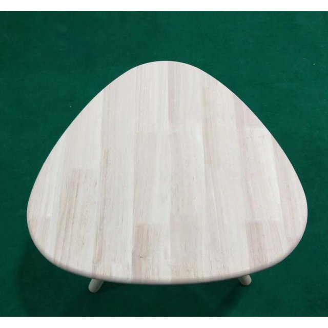 纯实木免漆三角桌