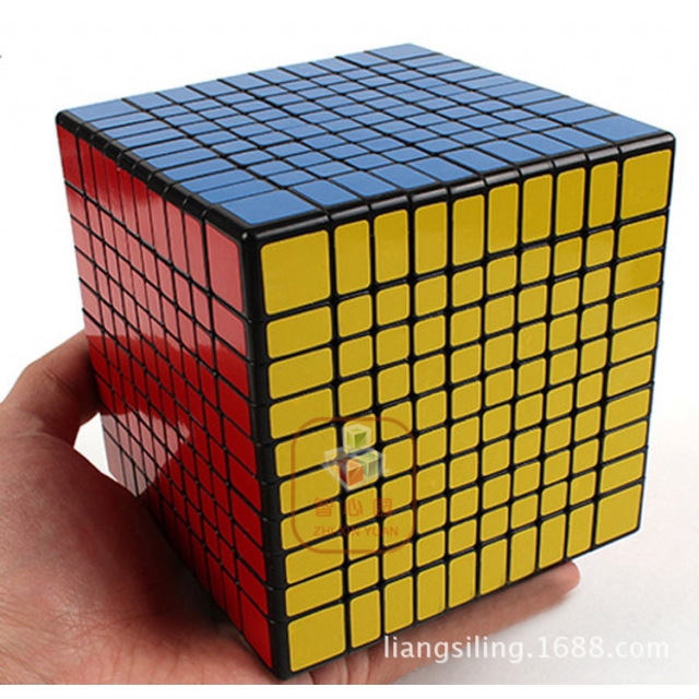 圣手十阶魔方 10x10 Cube 方形十阶 高难度收藏益智玩具批发