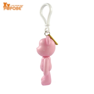 POPOBE正版暴力熊 3寸钥匙扣 P3 PVC 卡通 创意 Q版 挂饰 动漫
