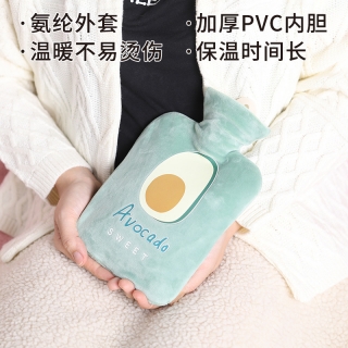 水果缤纷迷你注水热水袋pvc防爆暖手宝暖宫暖宝宝冬季礼品定制