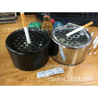 4587 金属时尚烟灰缸金属烟灰缸家居烟灰缸