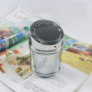 635 金属光面烟灰缸时尚密封烟灰缸简约家居烟灰缸 车上烟灰缸