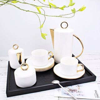 厂家直销 雅龙家居 现代 咖啡具套装 自用送礼 公司送礼 花茶茶具