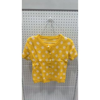 短袖针织衫开衫