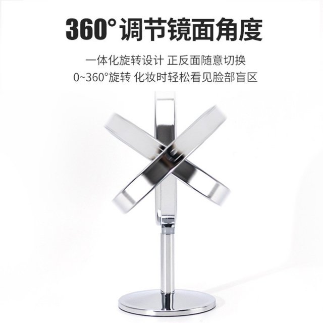[胜雅] ins北欧网红台式化妆镜子女宿舍桌面便携学生小镜家用梳妆镜批发