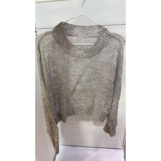 长袖针织衫开衫