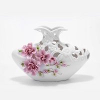 欧式陶瓷现代时尚花瓶摆件 创意家居装饰简约礼品 结婚礼物v417-9p
