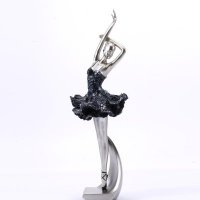 欧式芭蕾舞美女家居装饰品电视柜卧室人物装饰摆件V403-3