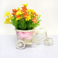 铁宝盒 仿真花车小野菊 高品质假花客厅桌摆落地装饰 FZH-009