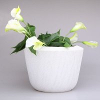手工原创设计西欧陶瓷花器WHITECARVE 陶瓷花器（不含花）3077