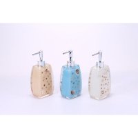 树脂贝壳乳液瓶皂液器欧式简约酒店卫浴洗漱用品洗手液瓶YYJ-RYP-013-015