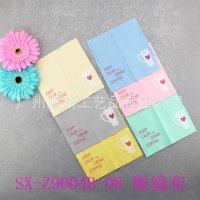 【2015爆款】工厂直供批发可爱卡通双面绒印花眼镜布镜头布檫拭布 SX-Z9004B-08