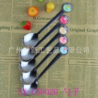 【2015新品】工厂直供批发优质精美不锈钢西餐勺子长柄饭汤调羹 SX-C56020