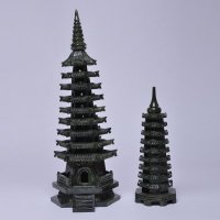 入伙送礼家居摆设青色大文昌塔摆件NH-15/22文昌塔摆件NH-16
