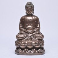 仿铜坐姿如来保平安软装家居客厅摆件创意工艺品131001