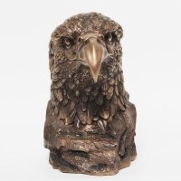 仿铜老鹰摆件商务礼品开业鹰头工艺品 办公室摆设家居饰品131009