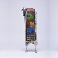 时尚现代创意树脂油画效果动物绵羊摆件家居饰品工艺品CF170232-A10