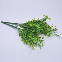 家居装饰仿真植物假花盆栽带根水草绿色豆苗仿真豆芽一束假花60733