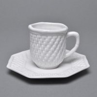 新中式编织系列高档咖啡杯碟景德镇简约陶瓷杯碟套装TC-11-BZ-016-B
