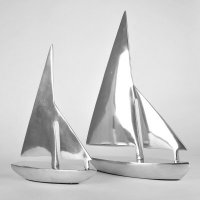 地中海家饰 创意客厅电视柜摆设 创意礼物 帆船模型摆件IRT10042384-L
