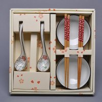创意碗勺筷 创意陶瓷碗套装厨房陶瓷餐具6件套RP-CGC14035