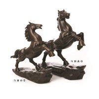 中式纯铜动物类家具摆设马到功臣HWT8220A
